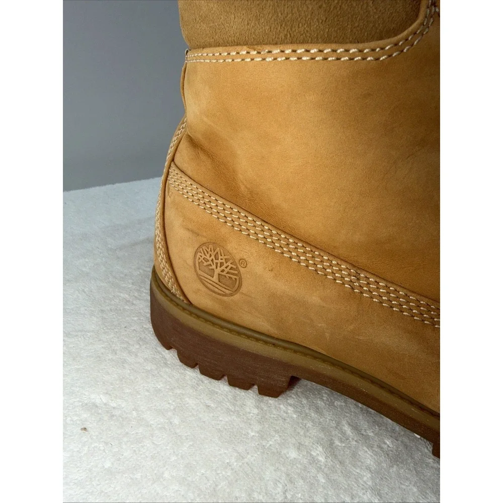 Timberland 6-Inch Premium Waterproof Fleece Boots EU 44UK 9 US 10M Sherpa Lining